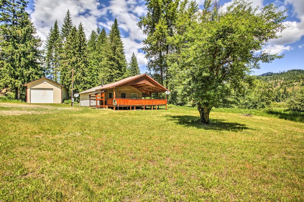 Private 2-Acre Retreat With Mtn Views, Walk To River Saint Maries Exteriör bild